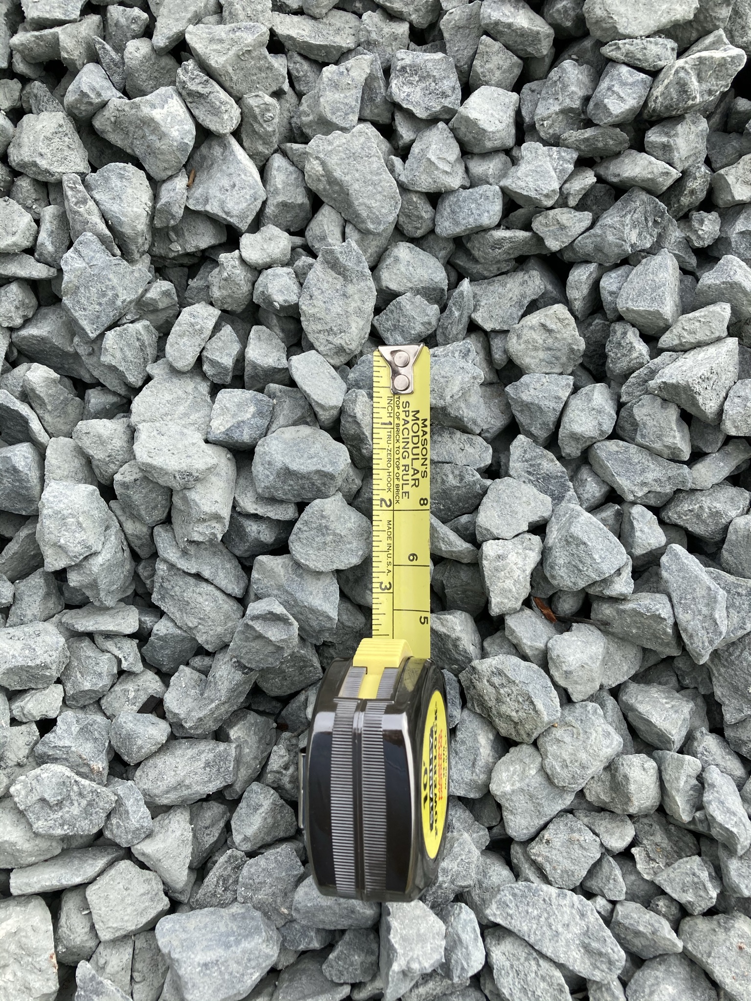 3-4 CRUSHED DRAIN ROCK
